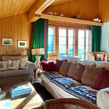דירה Gstaad - Cozy Spacious Flat Right In The Village Rougemont