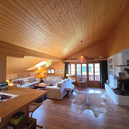 Gstaad - Cozy Spacious Flat Right In The Village Apartment Rougemont