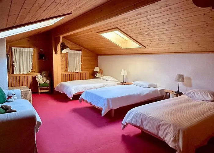 Gstaad - Cozy Spacious Flat Right In The Village Ружмон